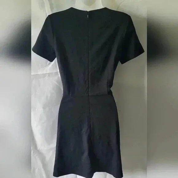 SIZE 6 THEORY dress Karline Idol Jersy A-Line Stretch Classic Career - Picture 3 of 11